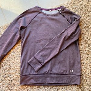 UNDER ARMOUR PULLOVER - purple soft material!!!